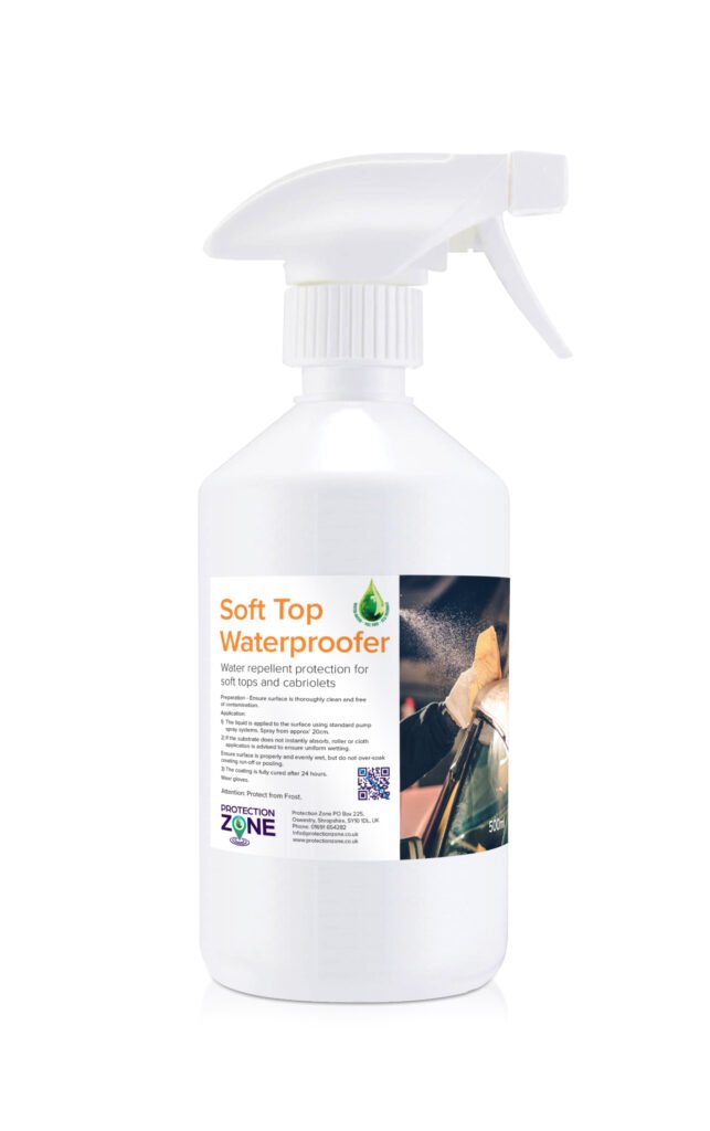 Soft Top/Cabriolet Waterproofer Protection Zone