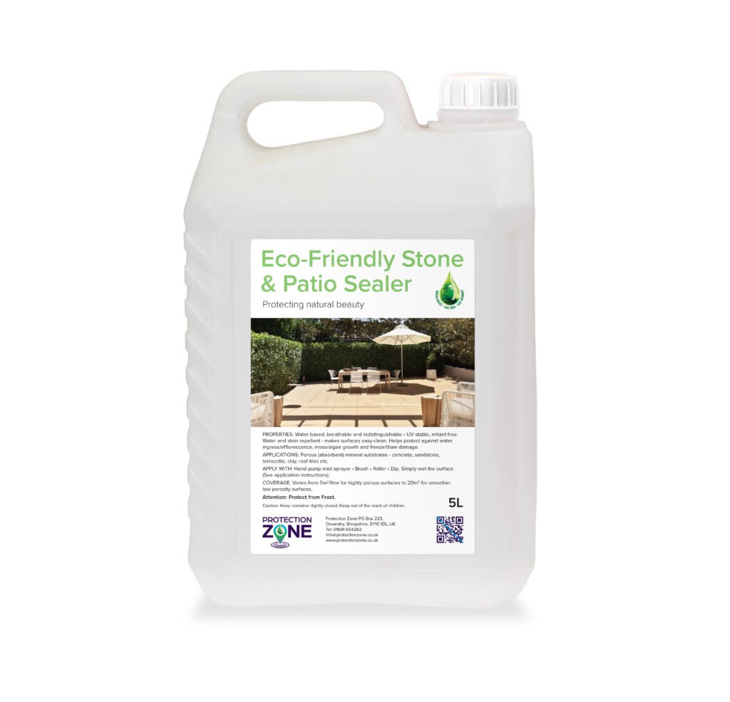 EcoFriendly Stone & Patio Sealer Protection Zone